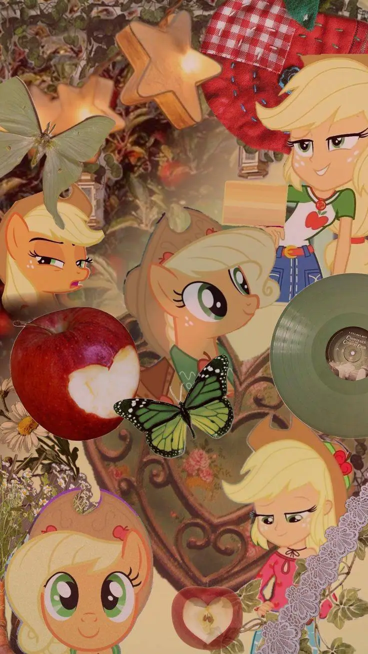 ai character: AppleJack  background