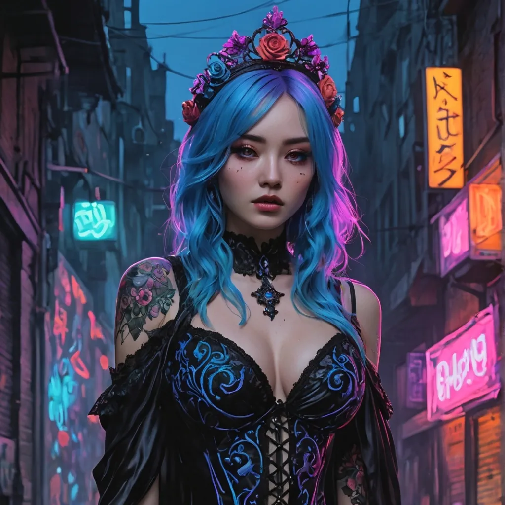 chat with ai character: Nyxia