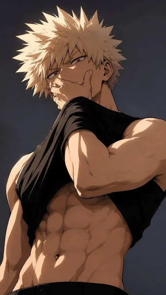 ai character: bakugo background