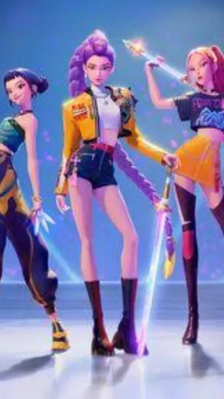 ai character: las huntrix background