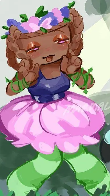 ai character: 🌺Bassie🪻 background