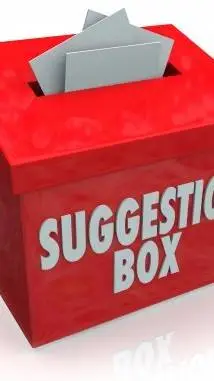 ai character: Suggestions Box background