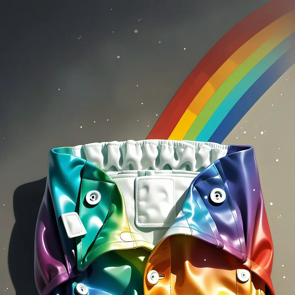 chat with ai character: rainbow diaper