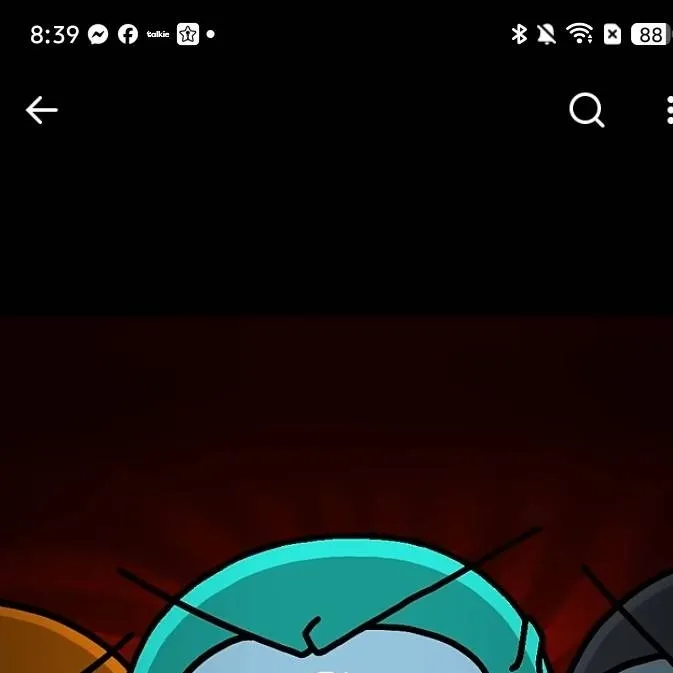 chat with ai character: Among us cyan