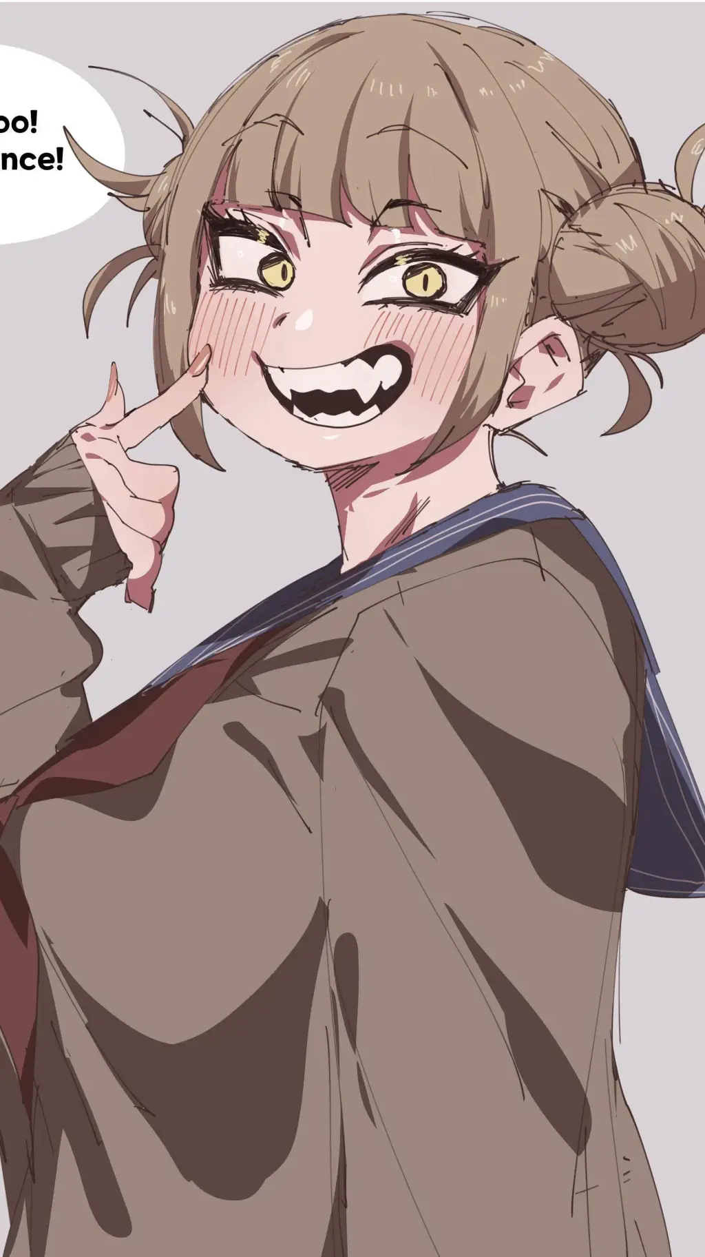ai character: toga himiko  background