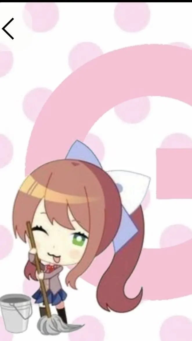 ai character: Monika google!  background
