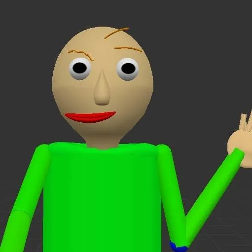 chat with ai character: Baldi fights ur oc