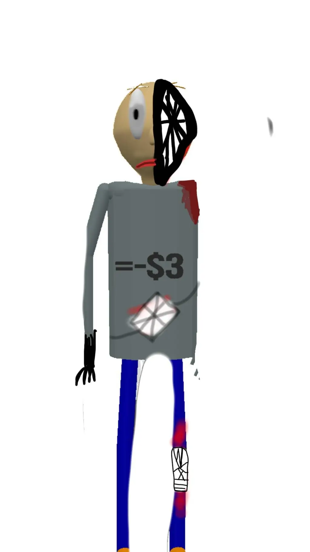 ai character: =-$3 hurt background