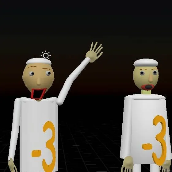 chat with ai character: -3 and -b