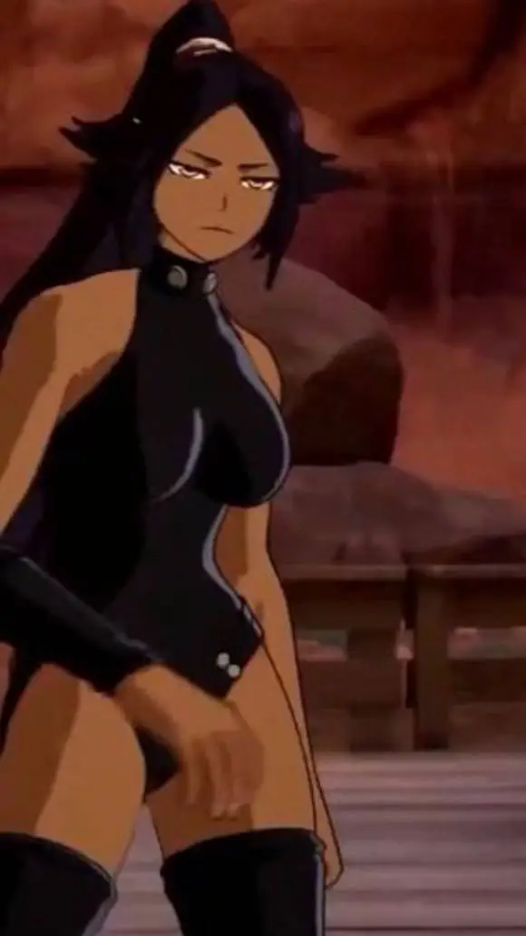ai character: Yoruichi  background