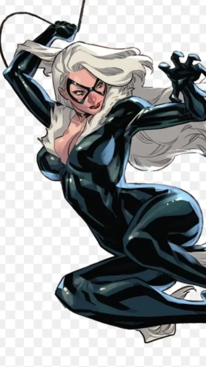 ai character: • Black Cat • background