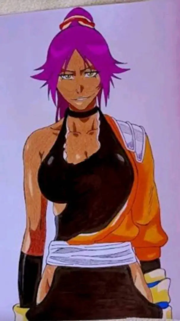 ai character: • Yoruichi • background