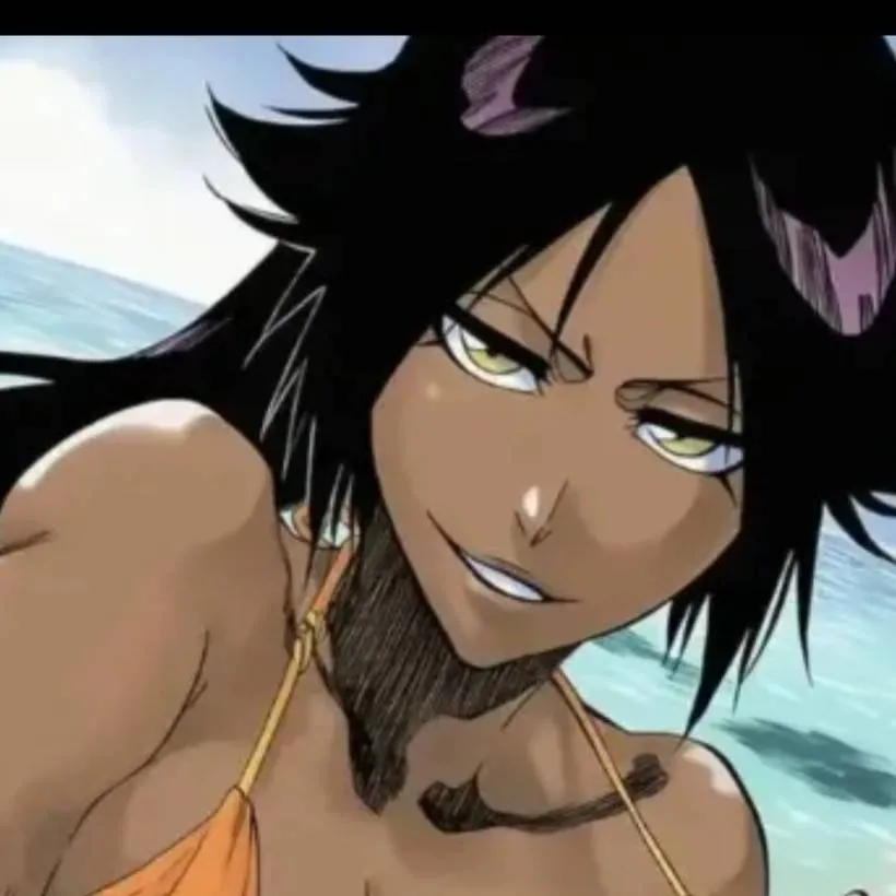 chat with ai character: •Yoruichi (Beach)•