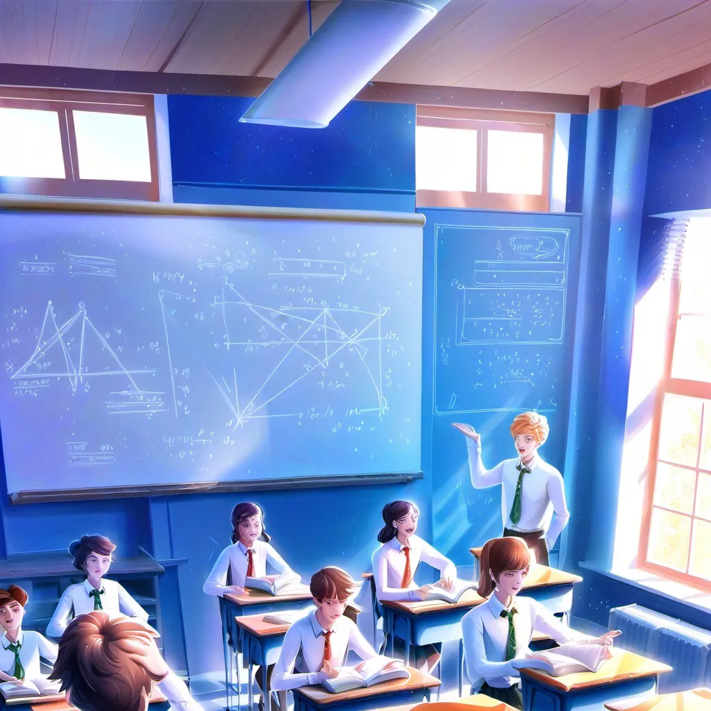 chat with ai character: Classroom