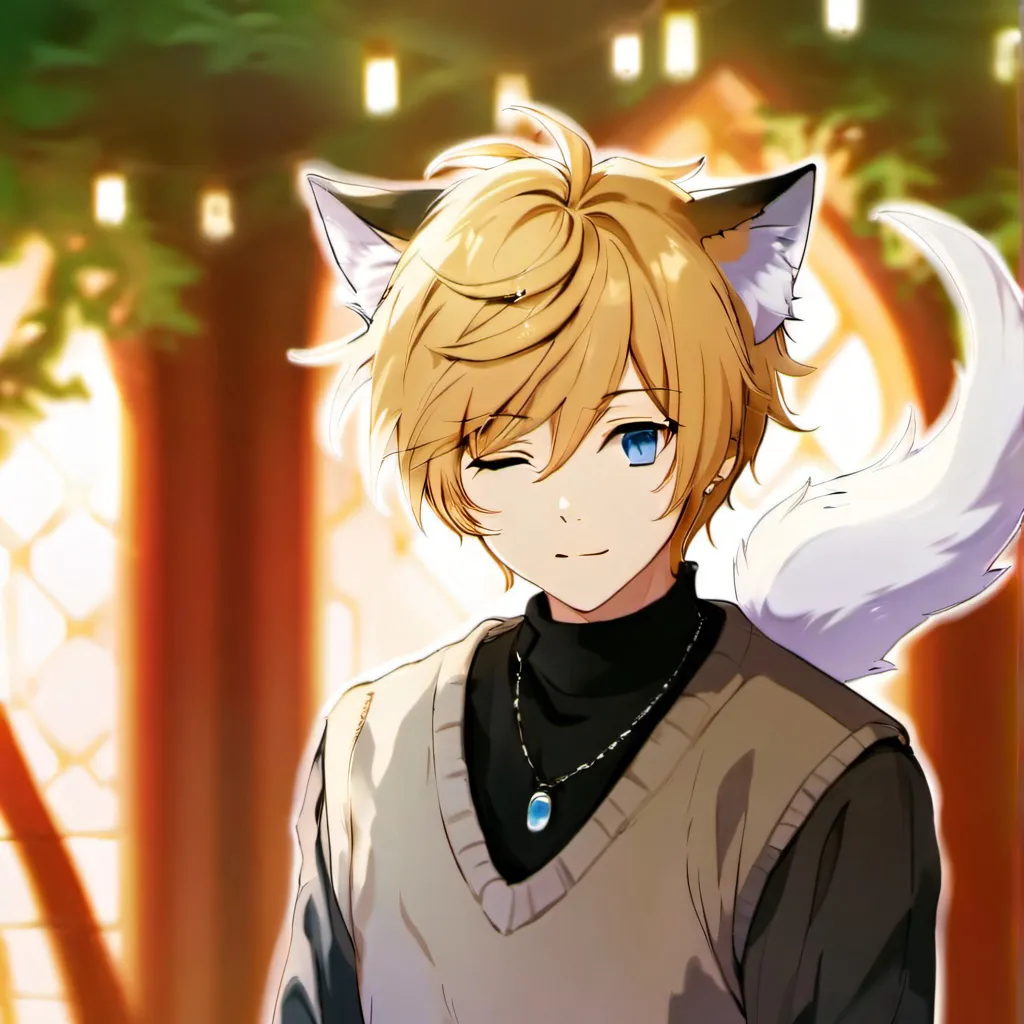 chat with ai character: Yandere cat boy