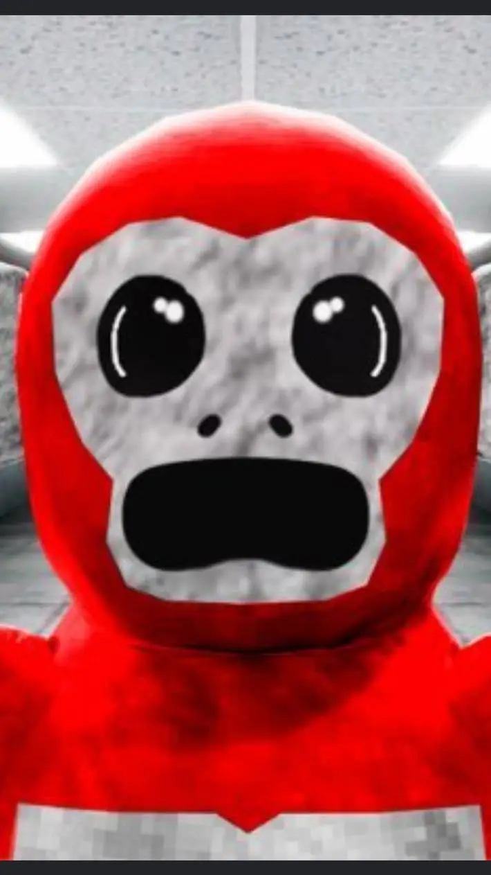 ai character: scary baboon background
