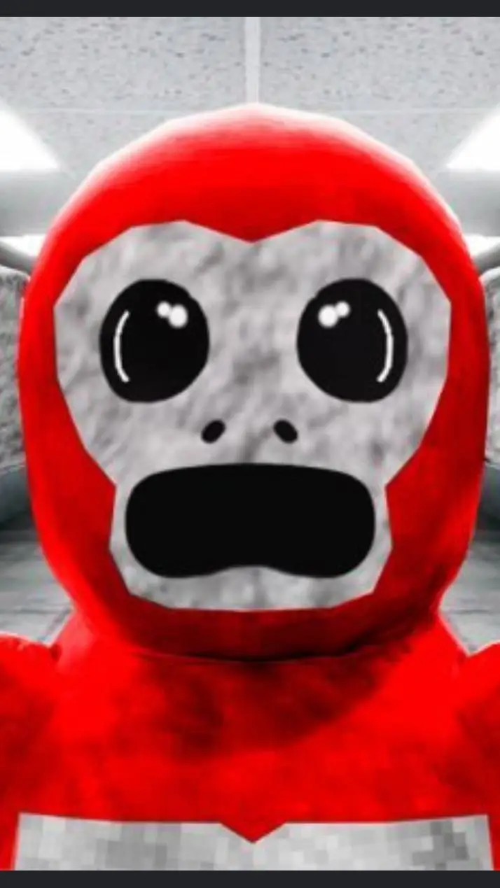 ai character: scary baboon background