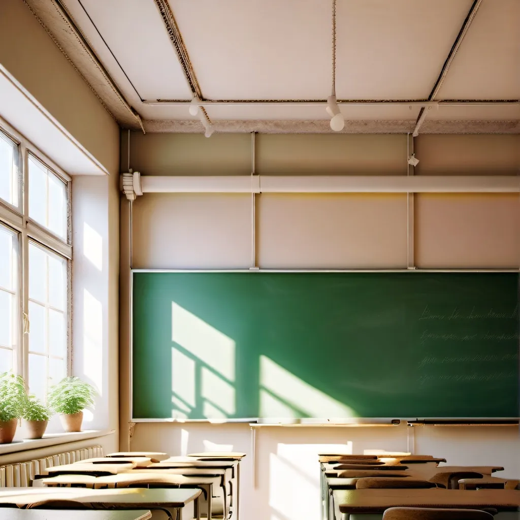 chat with ai character: classroom
