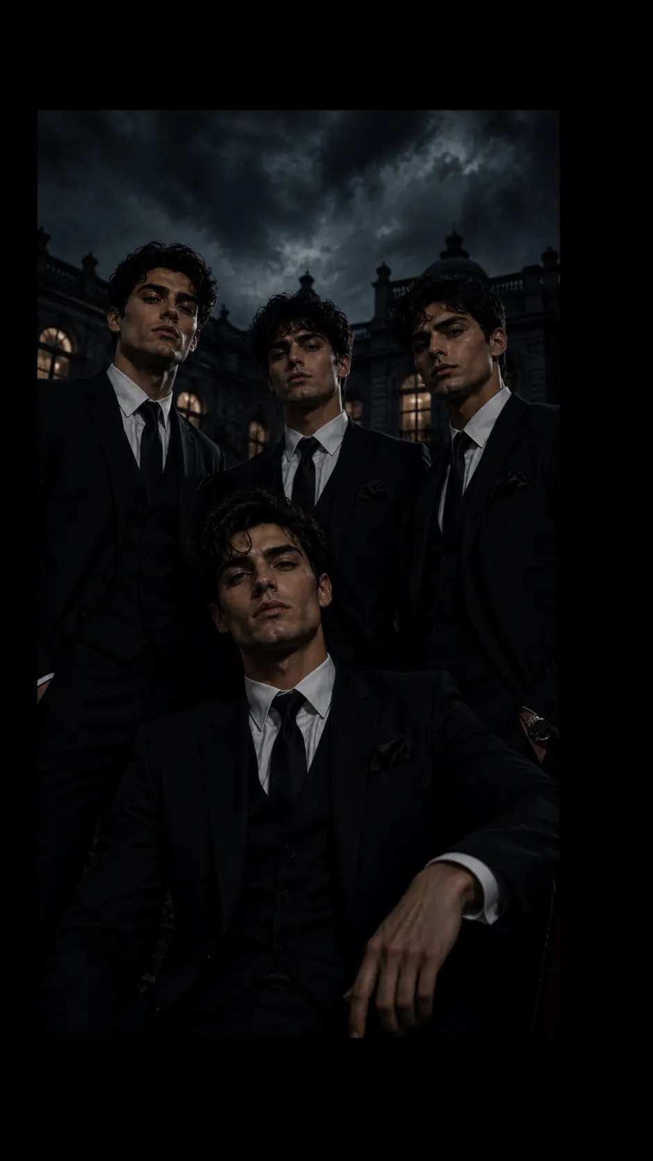 ai character: Mafia stepbrothers background