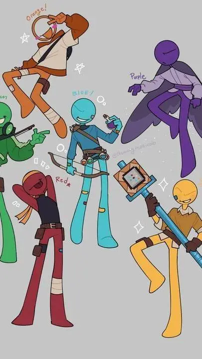 ai character: TSC x Red background
