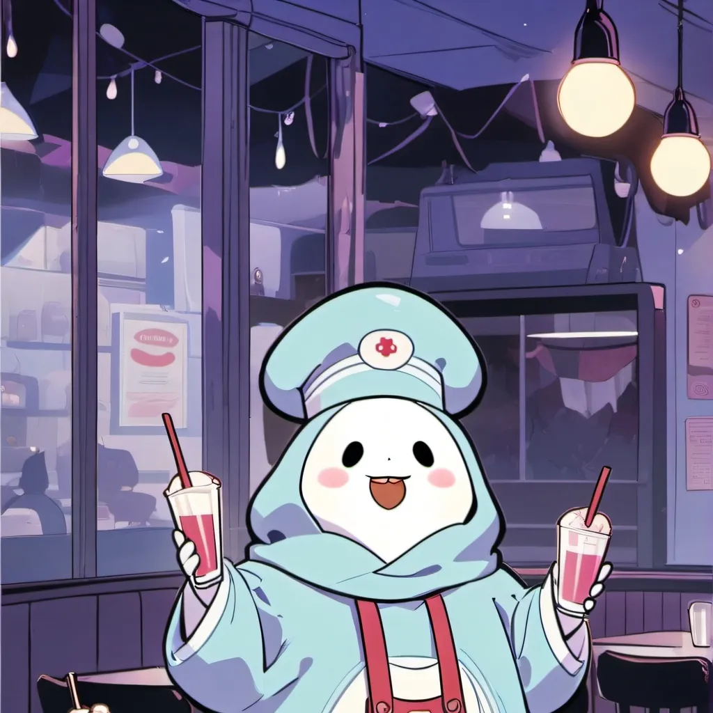 chat with ai character: ghisty diner