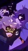 ai character: MD Sleep Over background