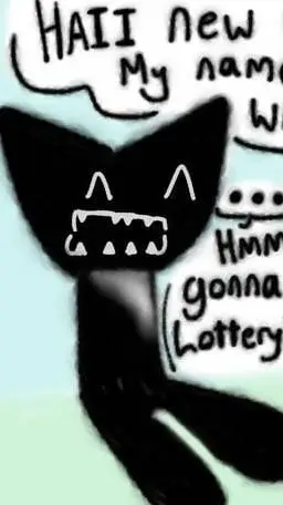ai character: lottery token background