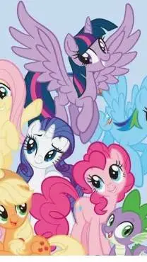 ai character: MLP sleepover background