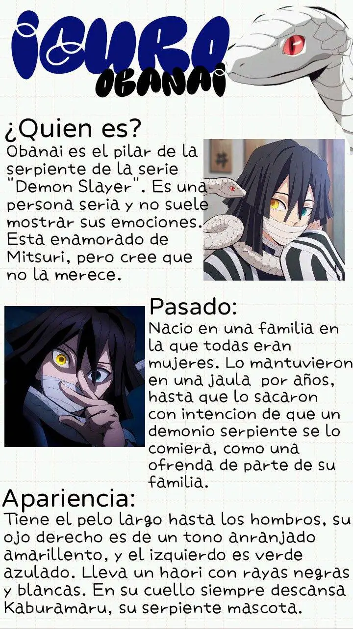 Talkie AI - Chat with 🐍~Iguro Obanai~🐍