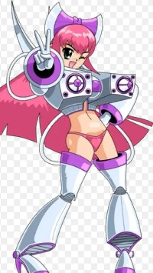 ai character: princess robot background