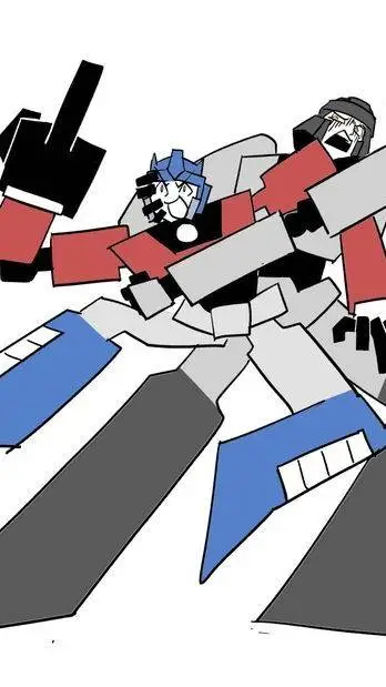 ai character: opti and megatron background