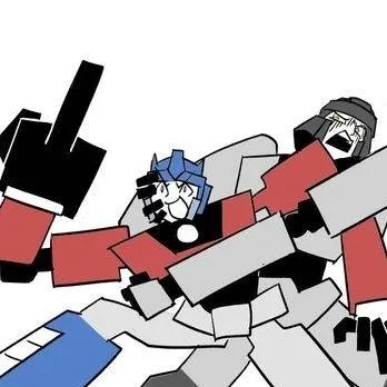 chat with ai character: opti and megatron