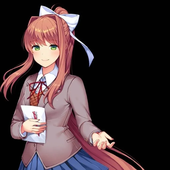 chat with ai character: Monika DDLC