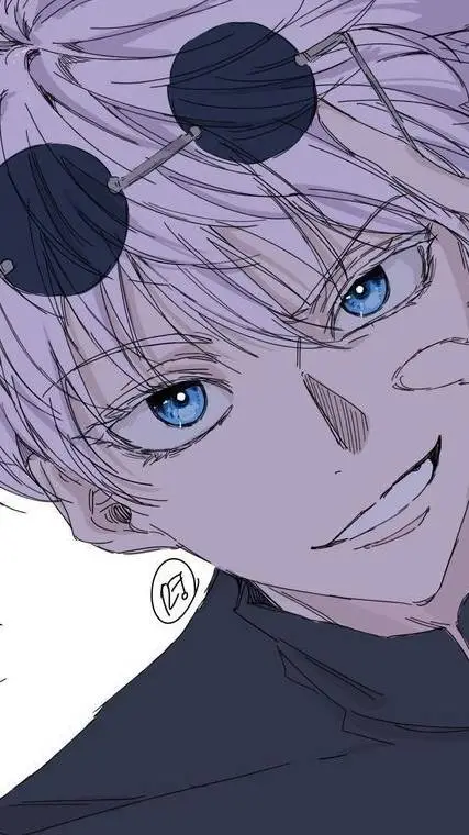 ai character: satoru gojo background