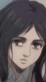 ai character: pieck finger background