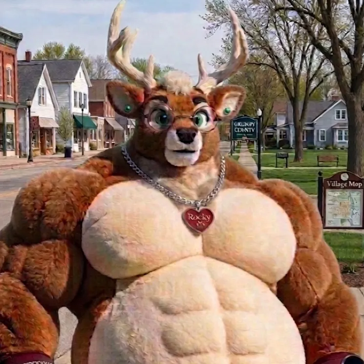 chat with ai character: Rocky The Big Deer