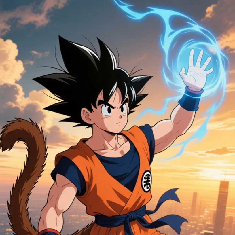 chat with ai character: Goku's son