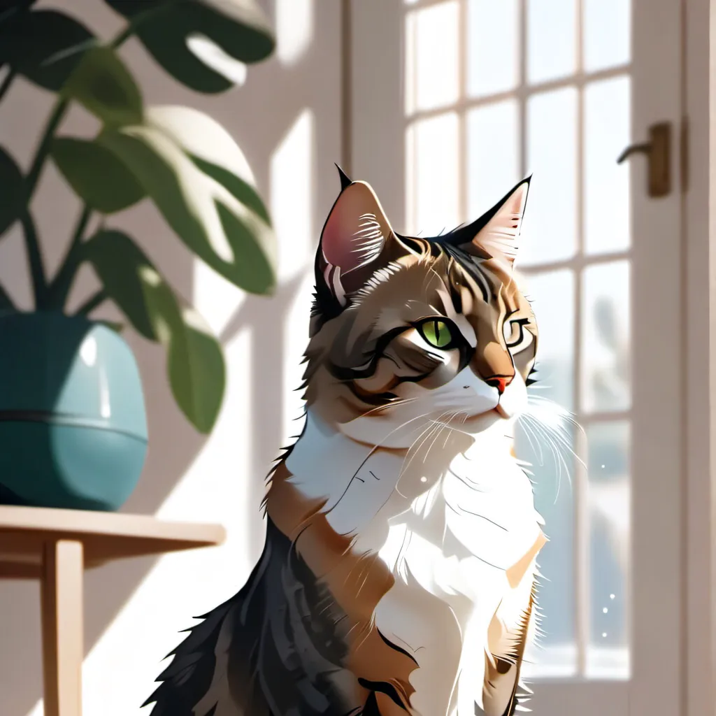 chat with ai character: Cat