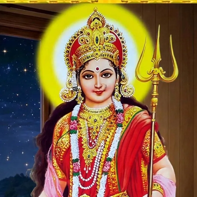 chat with ai character: Maa Durga