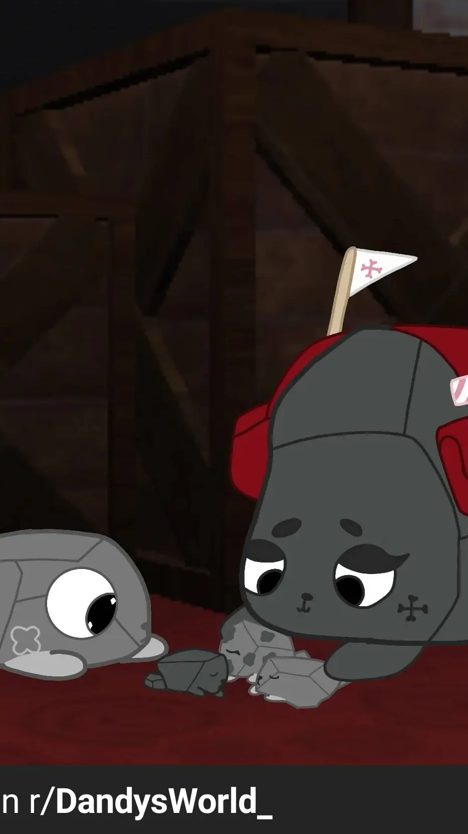 ai character: *"Coal and Pebble* background