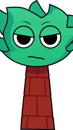 ai character: Grassbrick background