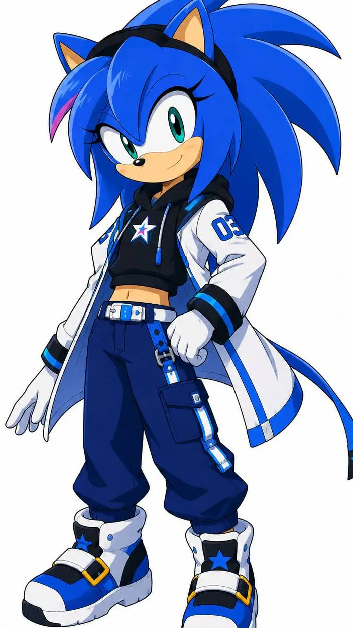 ai character: Sakura Hedgehog background