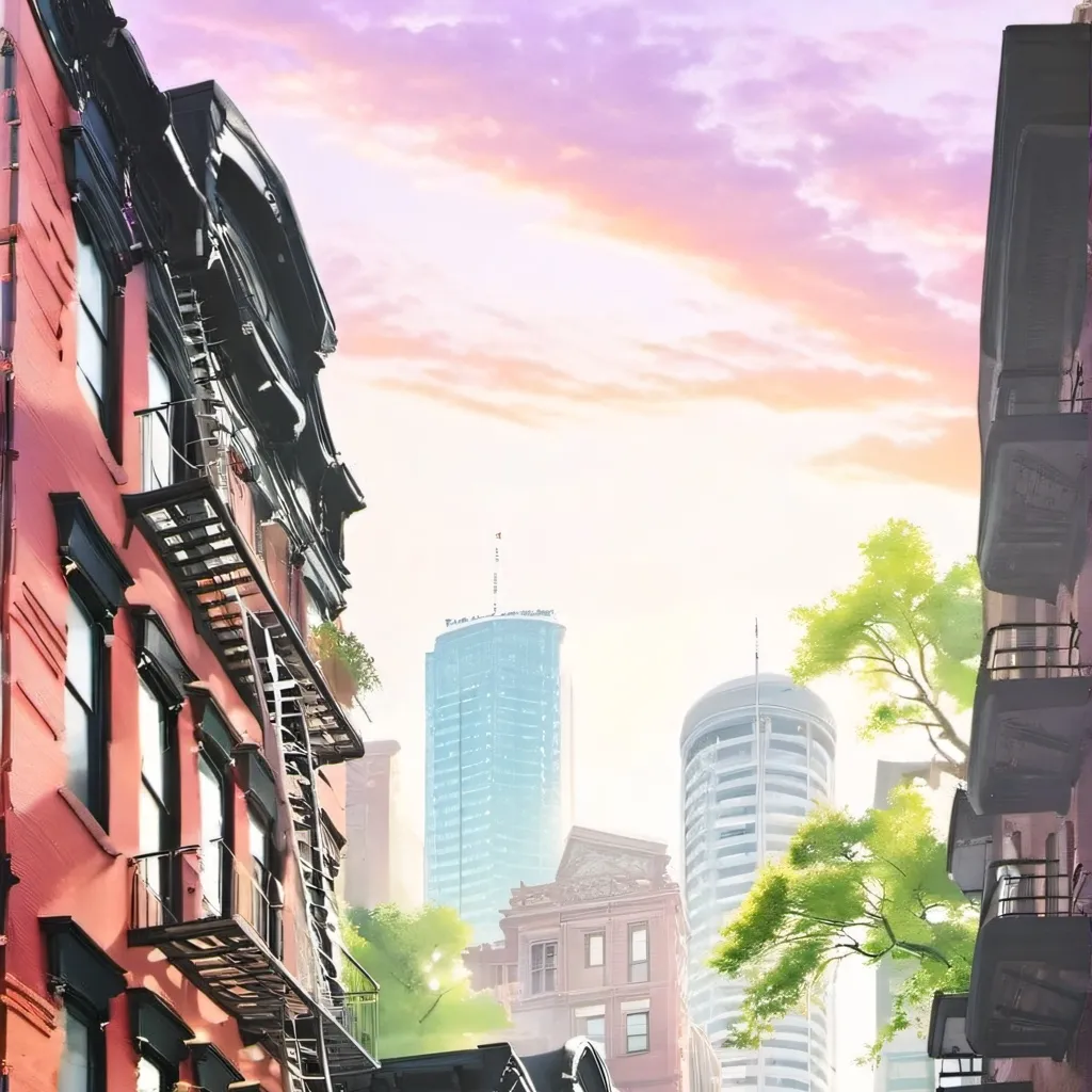 chat with ai character: Normal city