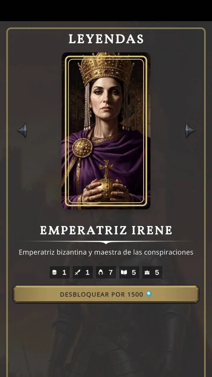 ai character: Irene background