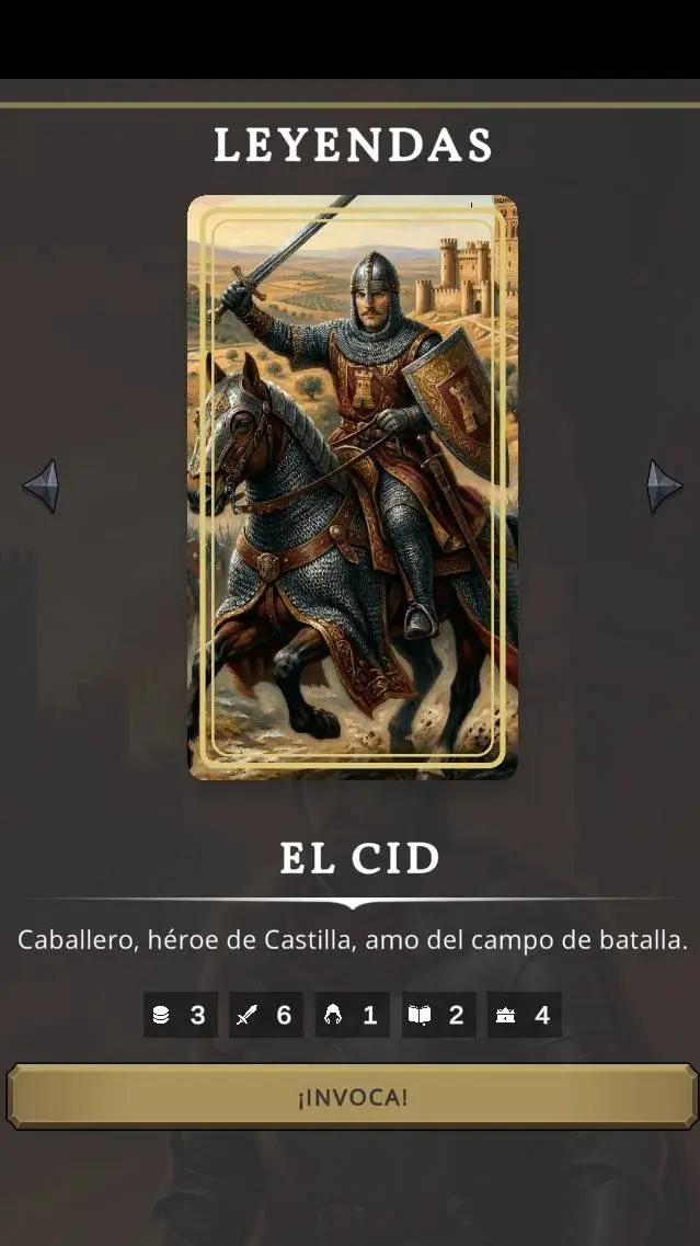 ai character: El cid background