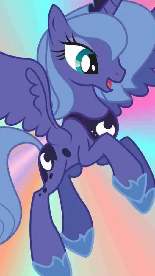 ai character: Princess Luna  background