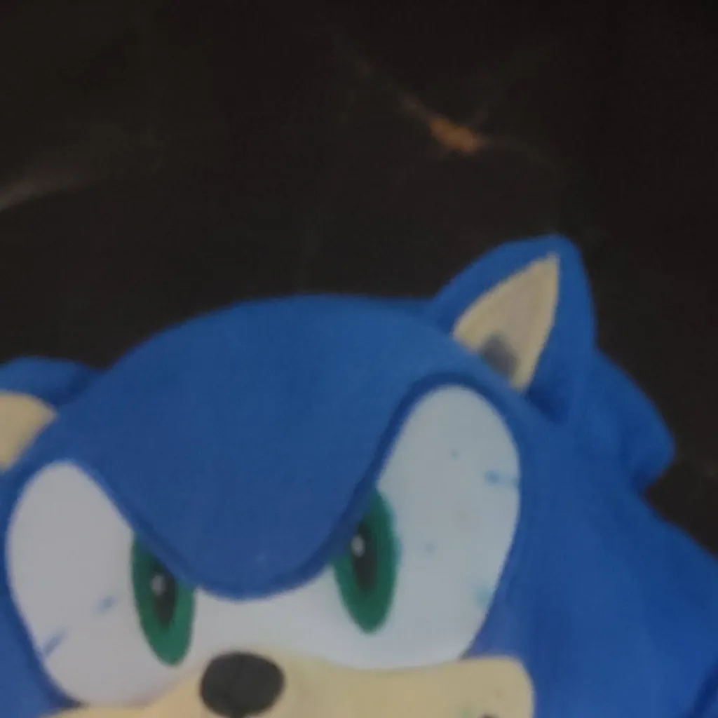 chat with ai character: Plush sonic