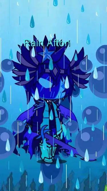 ai character: Rain Afton background
