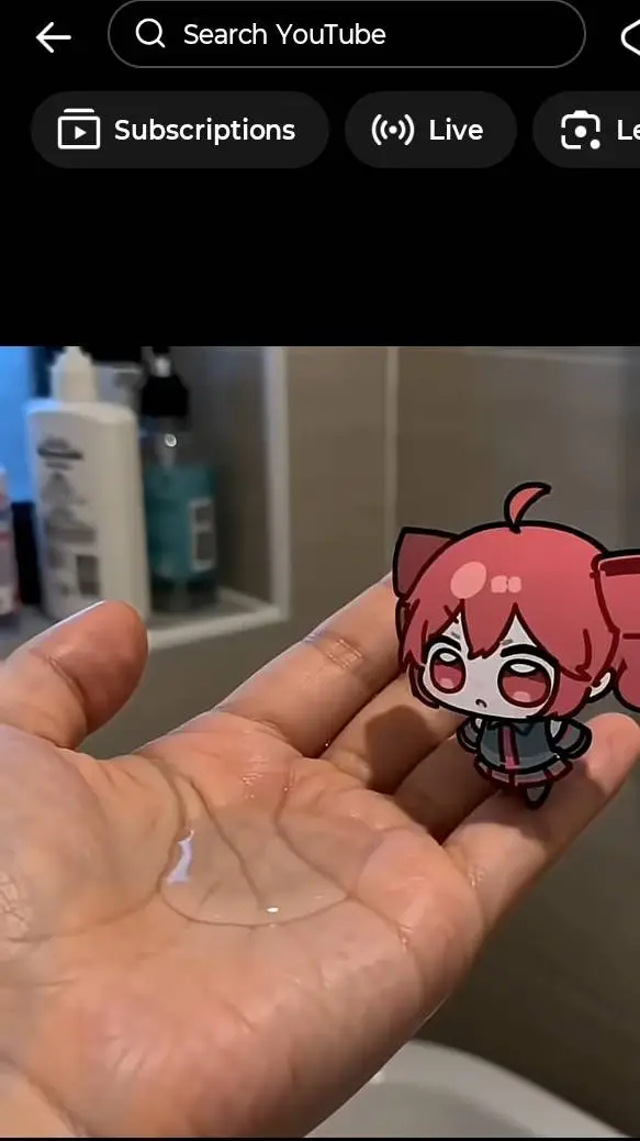 ai character: baby teto background
