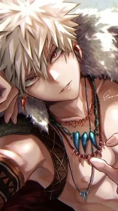 ai character: Barbarian Bakugo background